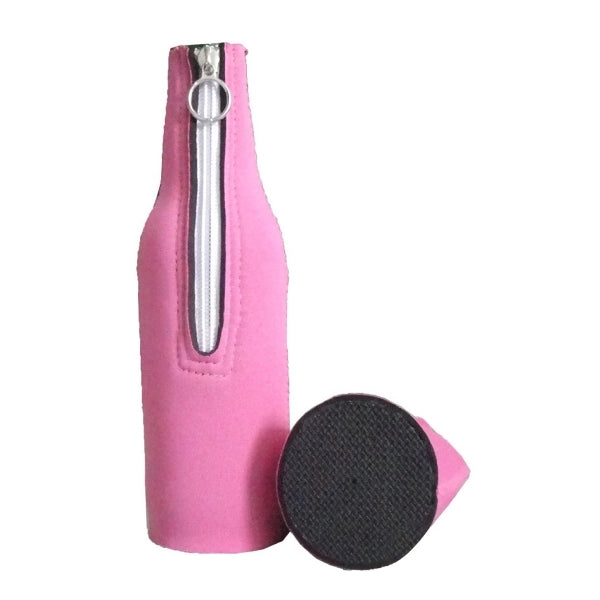 Bottle Sleeve Cover Cooler Holder w/Zipper