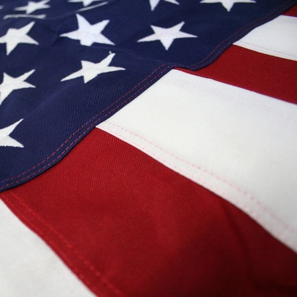 20' x 30' 2-ply Polyester U.S. Flag with Rope and Thimble