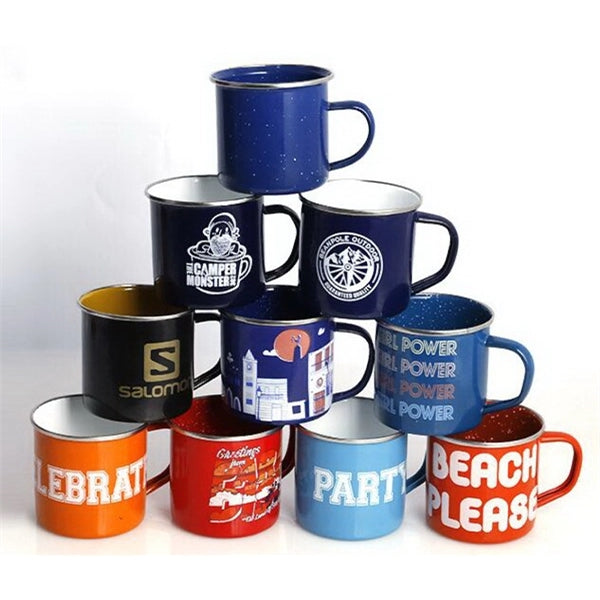 Creative Fashion Enamel Cup, Coffee Mug