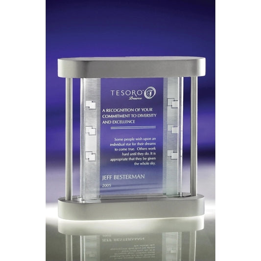 Plaque 3D Crystal Award