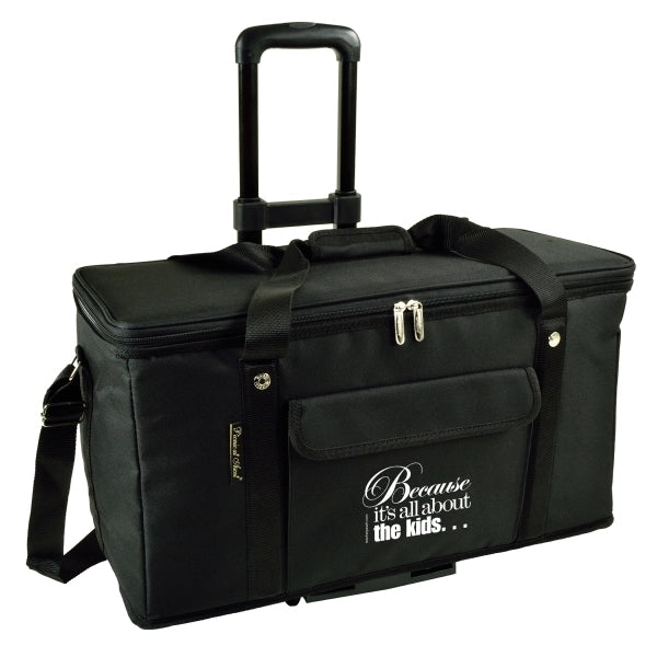 Collapsible Wheeled Cooler- Steel frame/Side Support-72 cans
