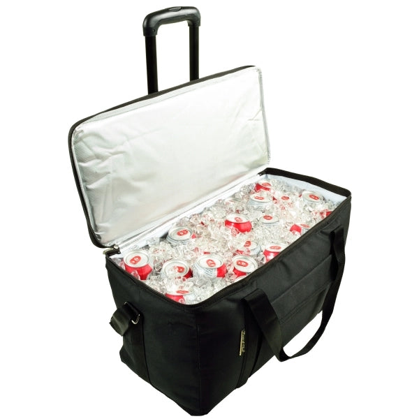 Collapsible Wheeled Cooler- Steel frame/Side Support-72 cans