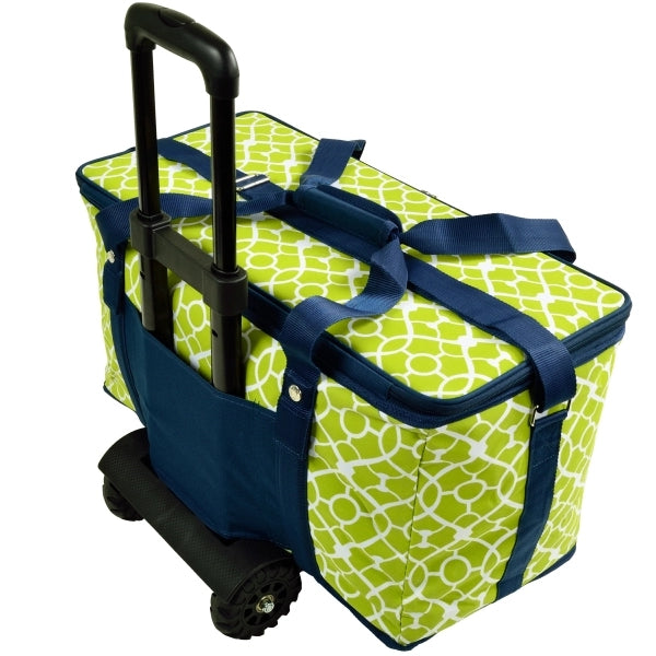 Collapsible Wheeled Cooler- Steel frame/Side Support-72 cans
