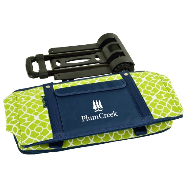 Collapsible Wheeled Cooler- Steel frame/Side Support-72 cans