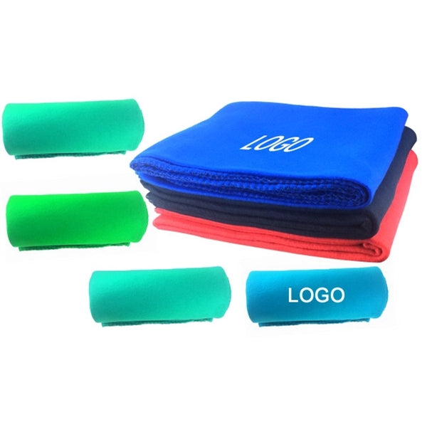 Outdoor Polyester Fleece Blanket