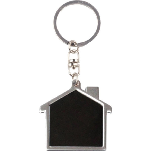 Chrome metal key holder