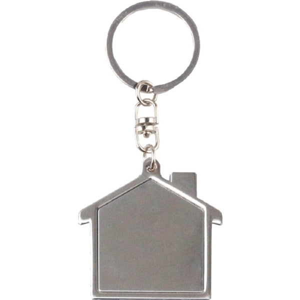 Chrome metal key holder