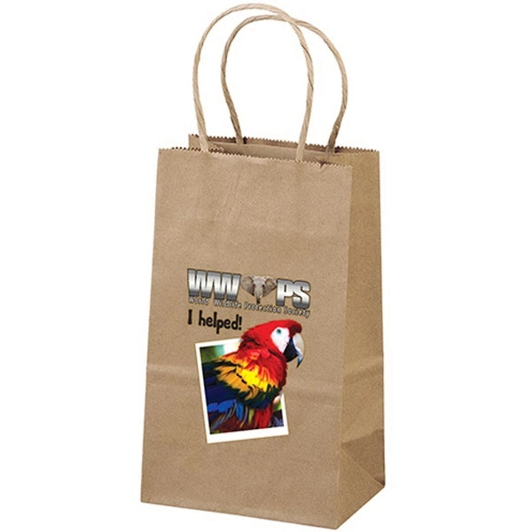 Eco Pup - Kraft-Brown Shopper - ColorVista