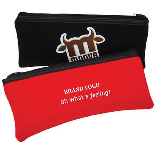 Pencil Case Zipper Neoprene Travel Makeup Bag for Purse