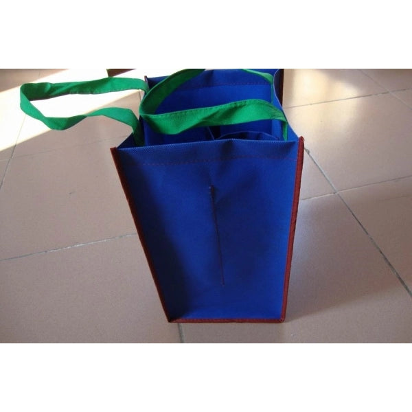 4 bottles non woven wine tote bags