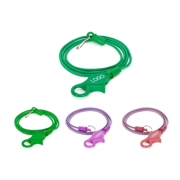 Safe secure anti lost casino bungee cord with lobster claw
