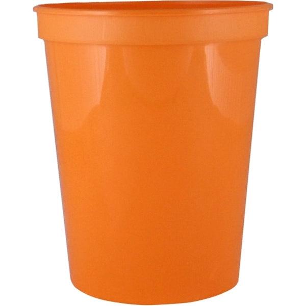16 oz. Smooth Walled Stadium Cup with Automated Silkscreen