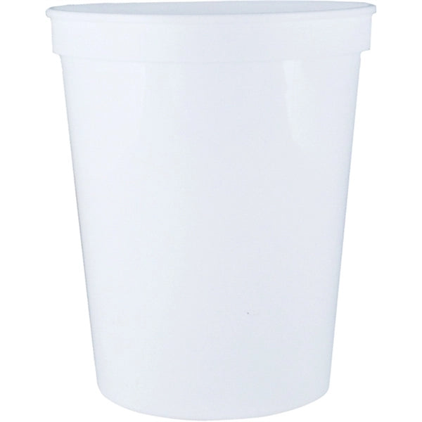 16 oz. Smooth Walled Stadium Cup with Automated Silkscreen