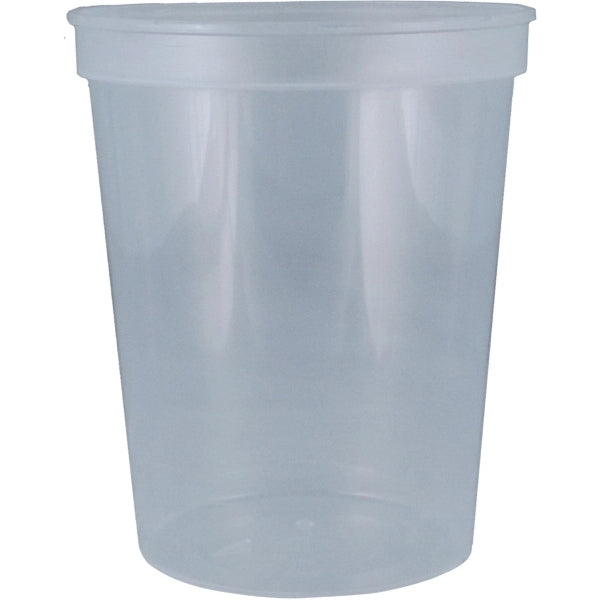 16 oz. Smooth Walled Stadium Cup with Automated Silkscreen