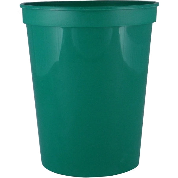 16 oz. Smooth Walled Stadium Cup with Automated Silkscreen