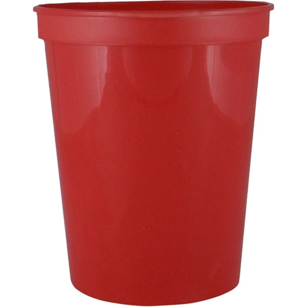 16 oz. Smooth Walled Stadium Cup with Automated Silkscreen