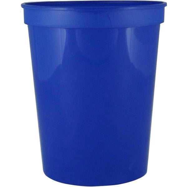 16 oz. Smooth Walled Stadium Cup with Automated Silkscreen