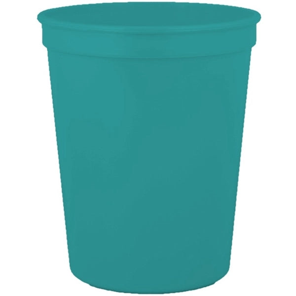 16 oz. Smooth Walled Stadium Cup with Automated Silkscreen