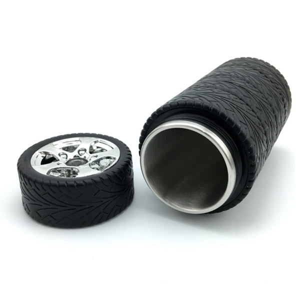 Tire Style Water Bottle Travel Mug