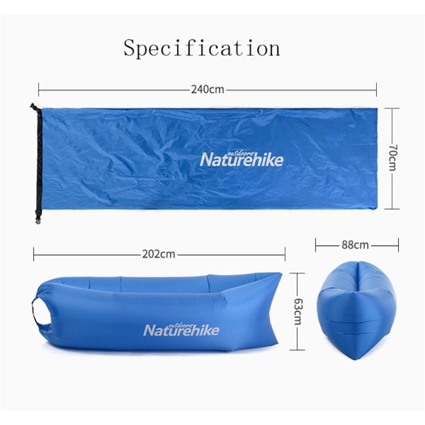 210D Nylon air inflatable relaxing sofa/couch/sleeping bag