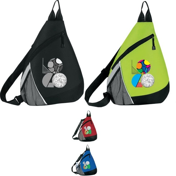 Lightweight Sling Backpack with Crossbody Strap