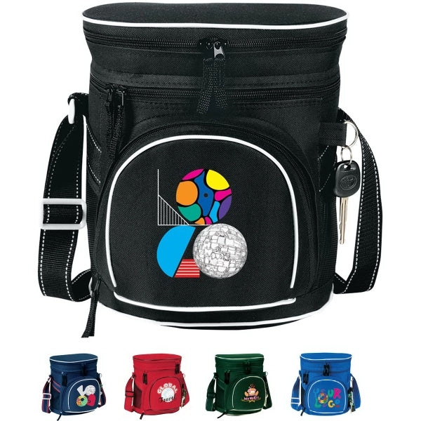 12 Can Golf Cooler Bag with Dual Compartments
