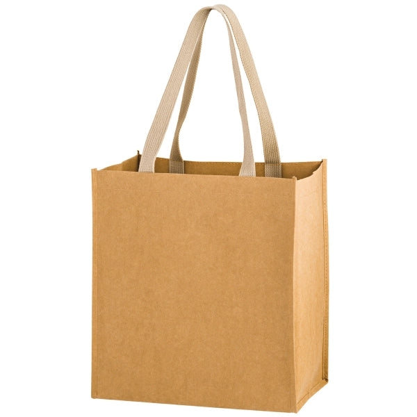 Tsunami - Washable Kraft Paper Grocery Tote Bag - 4CP