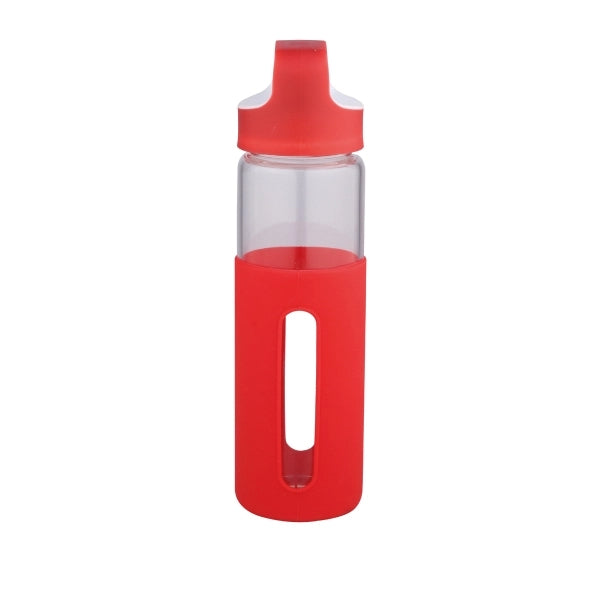 Chamomile 16 oz Glass Bottle with Silicone Sleeve