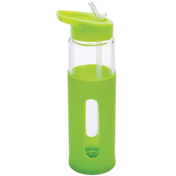 Champion 20 oz Glass Bottle with Sports Lid
