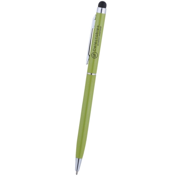 Sleek Metal Twist Action Stylus Ballpoint