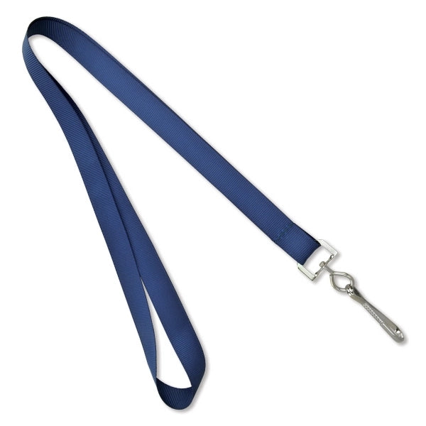 5/8" EconoWeave 1-Color Custom Silkscreen Lanyards