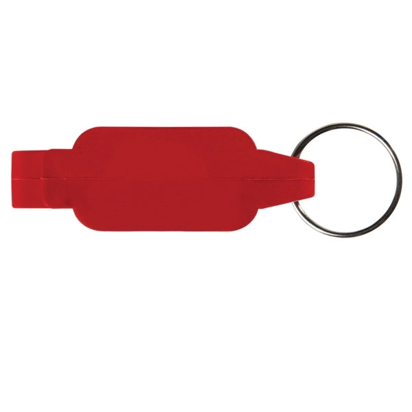 Rectangular Bottle Opener Beverage Wrench Keychain