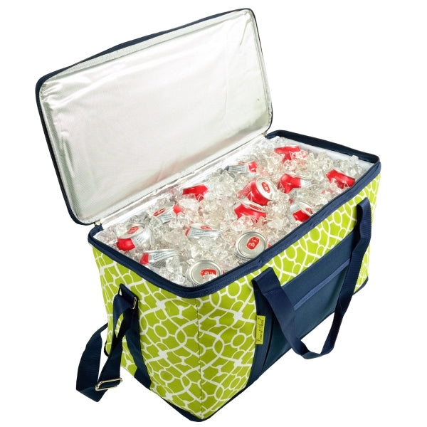 Collapsible Cooler with Steel frame/Side Supports - 42 Cans