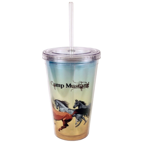Slide 16 oz. Double-Wall Tumbler with Transparent Insert