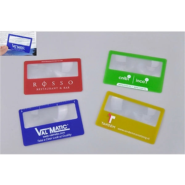 Credit Card Wallet Magnifier Bookmark
