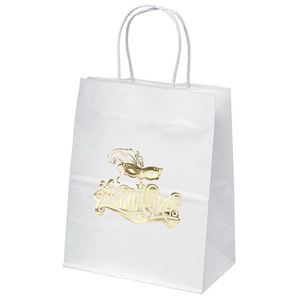 Mini - White Shopper - Foil Print