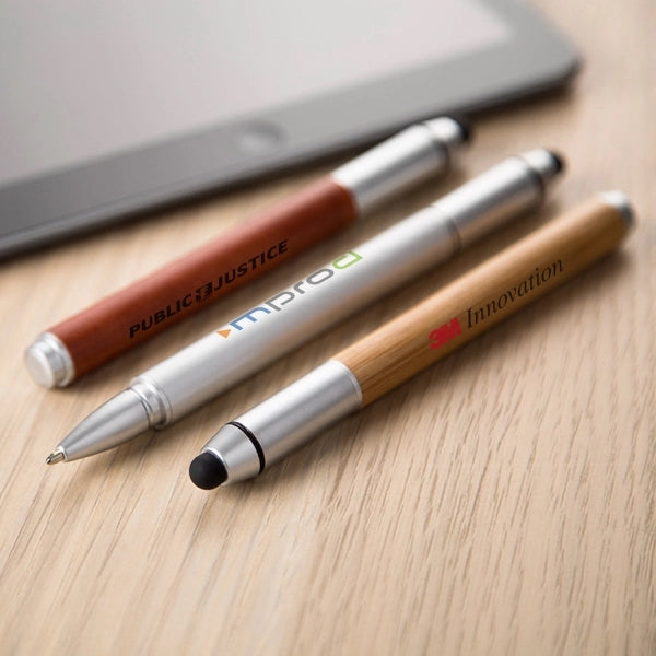 Cap-Off Wooden Stylus Pen