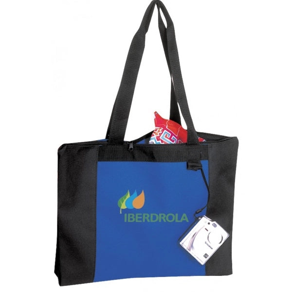 Poly Zippered Tote Bag
