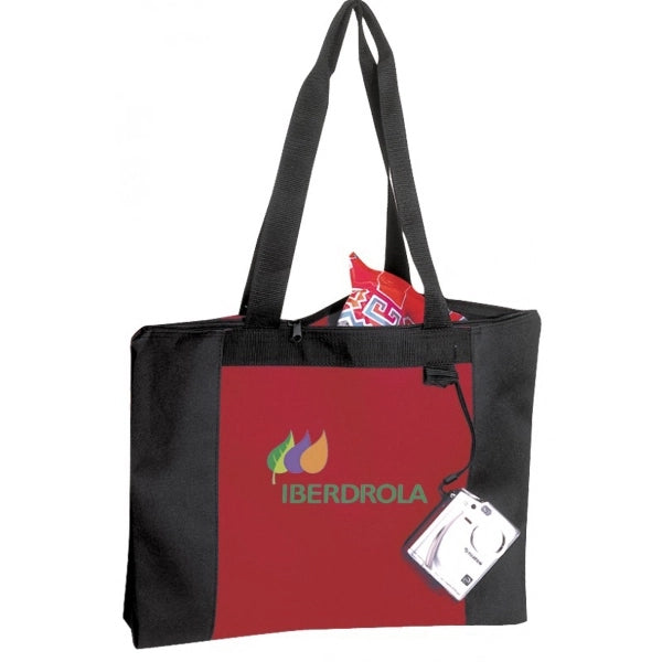 Poly Zippered Tote Bag