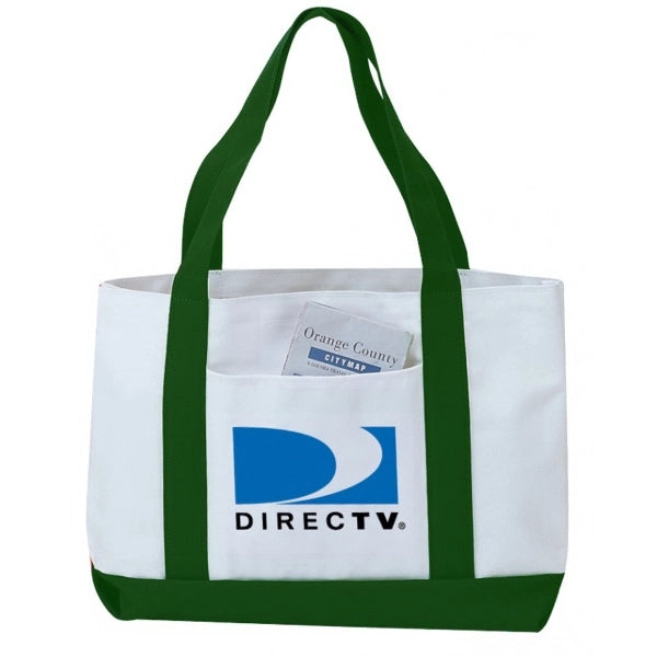 Poly Tote Bag 600D w Front Pocket