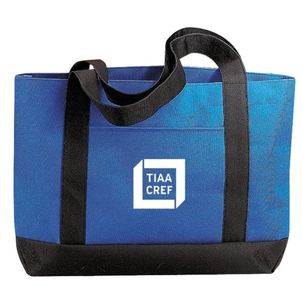 Poly Tote Bag 600D w Front Pocket