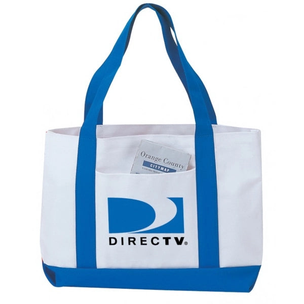 Poly Tote Bag 600D w Front Pocket
