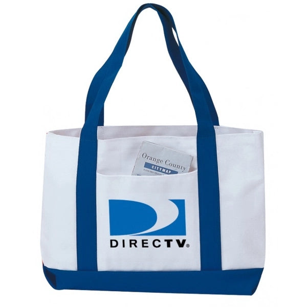 Poly Tote Bag 600D w Front Pocket