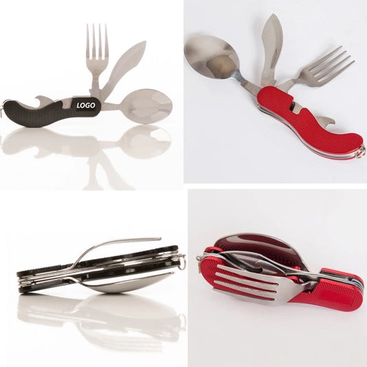 3 in 1 Durable Camping Cutlery Set