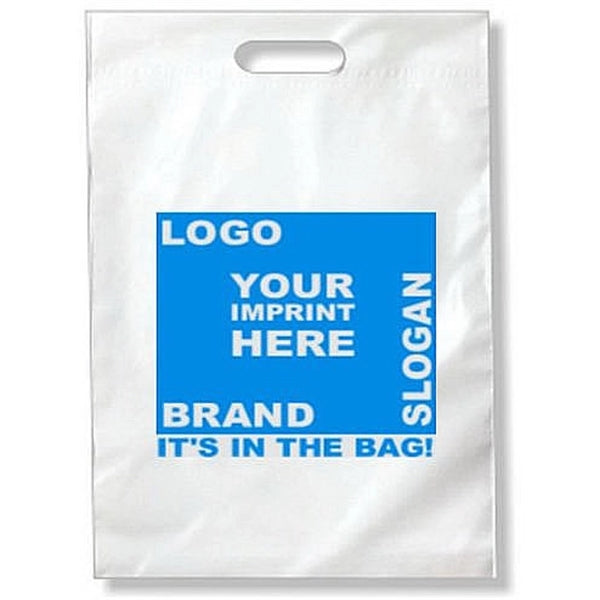 Recyclable Plastic Bag - 9" W x 15" L