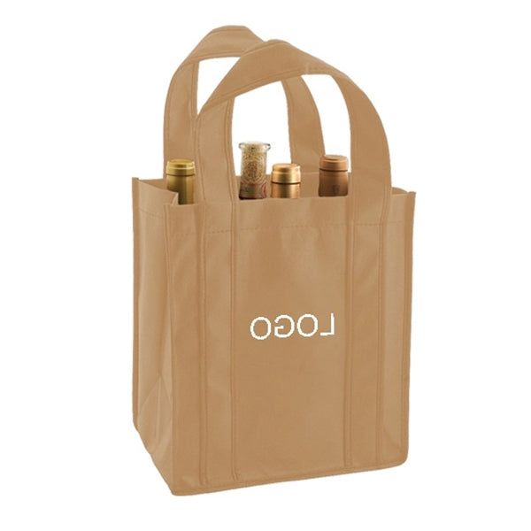Polypropylene 6 Bottle Wine Totes