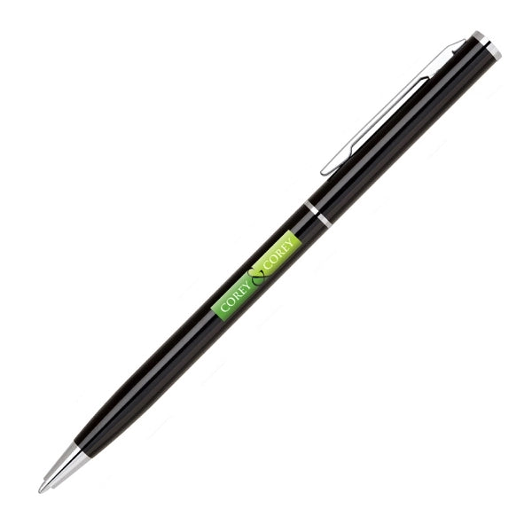 Twist action stainless pen
