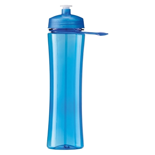 24 oz Polysure Exertion Plastic Water Bottle w/Grip