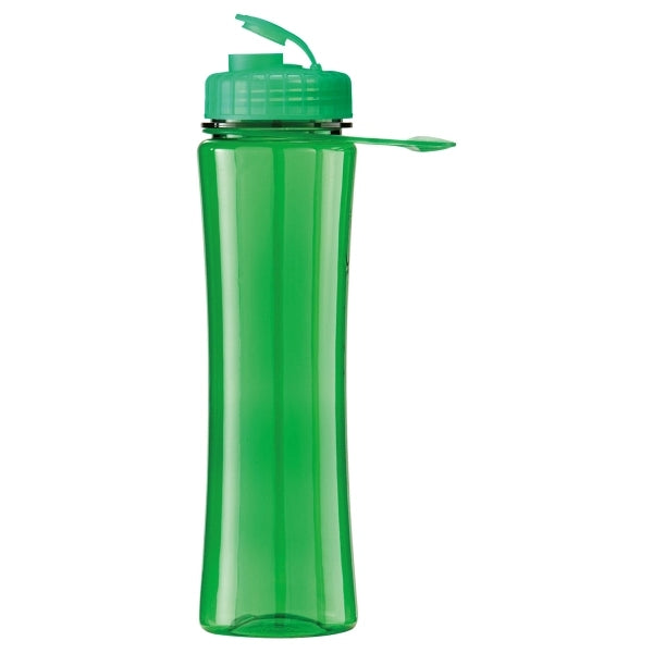 24 oz Polysure Exertion Plastic Water Bottle w/Grip