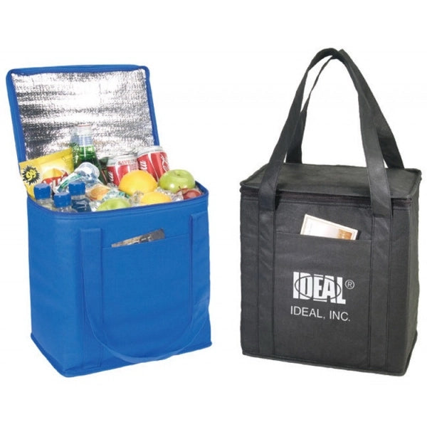 Non Woven Cooler Tote Bag with Foil Insert